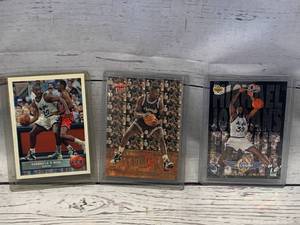 Lot of 3 Shaquille Shaq ONeal Cards