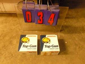 lot 34 image: Qty of 2 12 gauge Federal Shells. As shown.