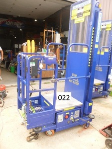 lot 22 image: Ballymore lift. Tested & works. Will need 12 volt battery. As shown. THIS ITEM HAS A RESERVE.