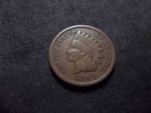 1909 S Indian Head Cent