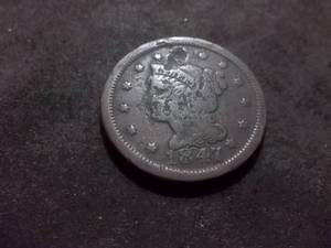1847 Large Cent
