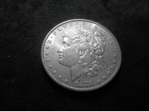1878 S Morgan Silver Dollar
