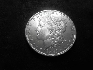 1883 Morgan Silver Dollar
