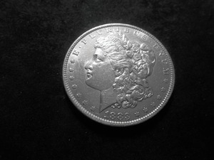 1883 O Morgan Silver Dollar