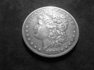 1883 S Morgan Silver Dollar