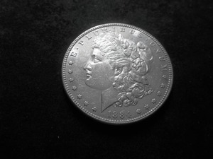 1884 Morgan Silver Dollar