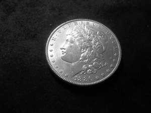 1886  Morgan Silver Dollar