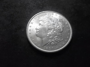 1890  Morgan Silver Dollar