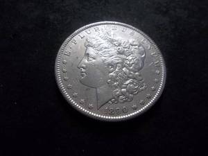 1890 S  Morgan Silver Dollar