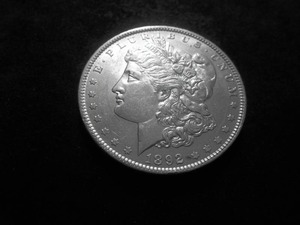 1892 Morgan Silver Dollar