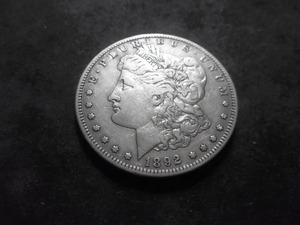 1892 S Morgan Silver Dollar