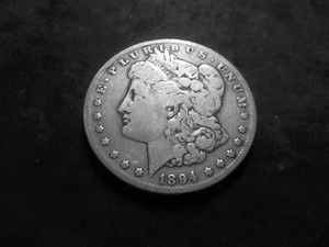 1894 S Morgan Silver Dollar