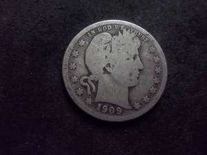 1909 Barber Quarter