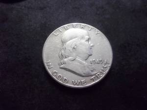 1949 Franklin Half Dollar