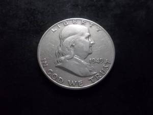 1949 D Franklin Half Dollar