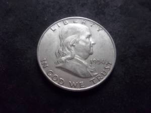 1950 D Franklin Half Dollar