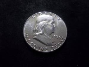 1954 Franklin Half Dollar