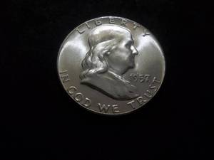 1957 Franklin Half Dollar