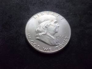 1960 Franklin Half Dollar