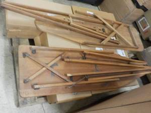 2 vintage Wood Ironing Boards...