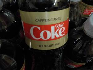 24 Bottles Caffeine Free Diet Coke...