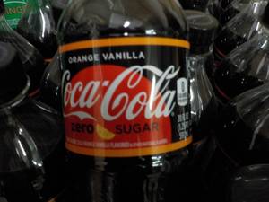 24 Bottles Orange Vanilla Coca Cola...
