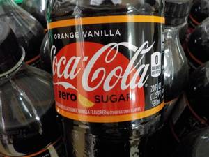 24 Bottles Orange Vanilla Coca Cola...
