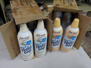 Lot of 6 Each Reddi-Wip Non Dairy C...