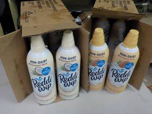 Lot of 6 Each Reddi-Wip Non Dairy C...