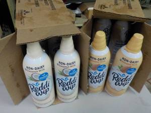 Lot of 6 Each Reddi-Wip Non Dairy C...