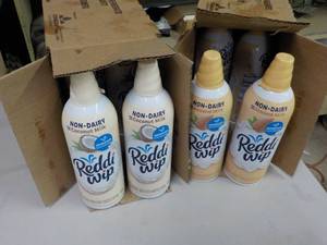 Lot of 6 Each Reddi-Wip Non Dairy C...