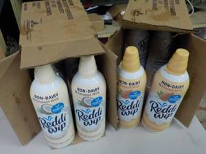 Lot of 6 Each Reddi-Wip Non Dairy C...