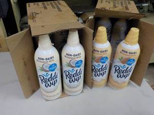 Lot of 6 Each Reddi-Wip Non Dairy C...