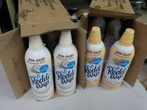 Lot of 6 Each Reddi-Wip Non Dairy C...