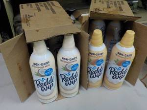 Lot of 6 Each Reddi-Wip Non Dairy C...