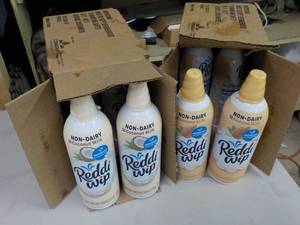 Lot of 6 Each Reddi-Wip Non Dairy C...