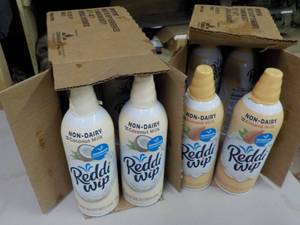 Lot of 6 Each Reddi-Wip Non Dairy C...