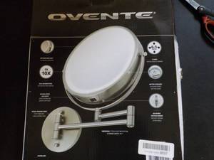 lot 9 image: Ovente Wall Mirror...