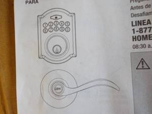 lot 12 image: Defiant Keypad Entry...