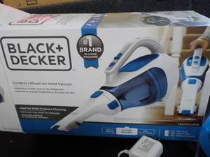 lot 16 image: Black and Decker Cordless Lithium I...