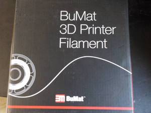 lot 20 image: BuMat 3D Printer Filament- Orange...