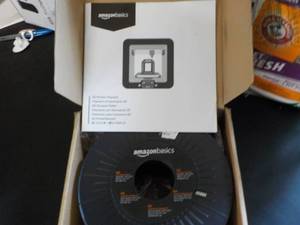 lot 27 image: Amazon Basics ABS 3D Printer Filame...