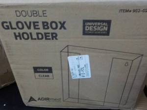 lot 31 image: Double Glove Box Holder Plastic...