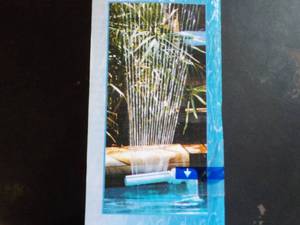 lot 44 image: Waterfall Fountain for Swimming Poo...