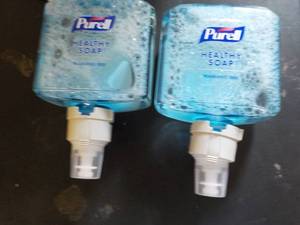 lot 51 image: 2 - 40 oz Purell Healthy Soap Refil...