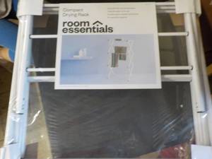lot 66 image: Room Essentials Compact Drying Rack...