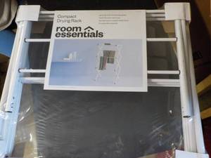 lot 67 image: Room Essentials Compact Drying Rack...
