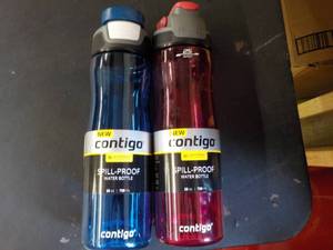 lot 115 image: Set of 2 Contigo Water Bottles...