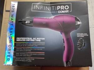 lot 141 image: Infiniti Pro by Conair Hair Dryer...