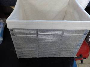 lot 162 image: Threshold Storage Basket with Liner...